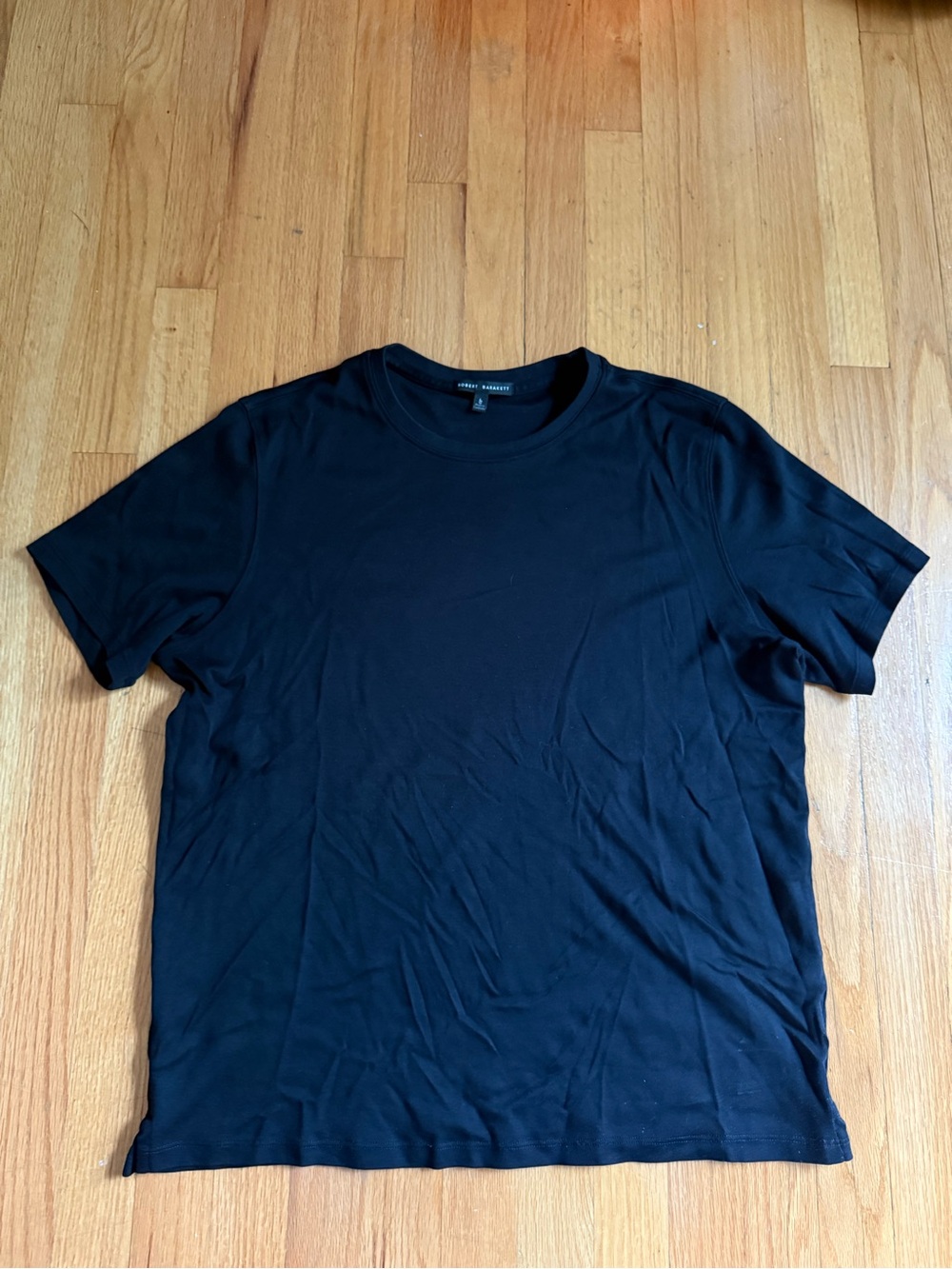 Robert Barakett Black Short-Sleeve Crew Neck T-Shirt